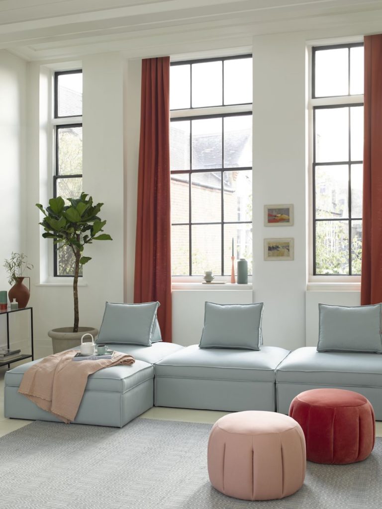 From the size of your living room to the colour scheme, there are lots of factors to consider when styling your sofa. As it’s the hero of your living room and one of the most used pieces of furniture in your home - how you style it will say lots about your home style! 