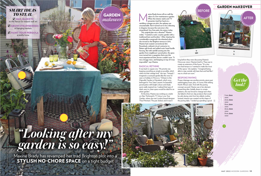 In The Press: Maxine Brady in Modern Gardens Magazine