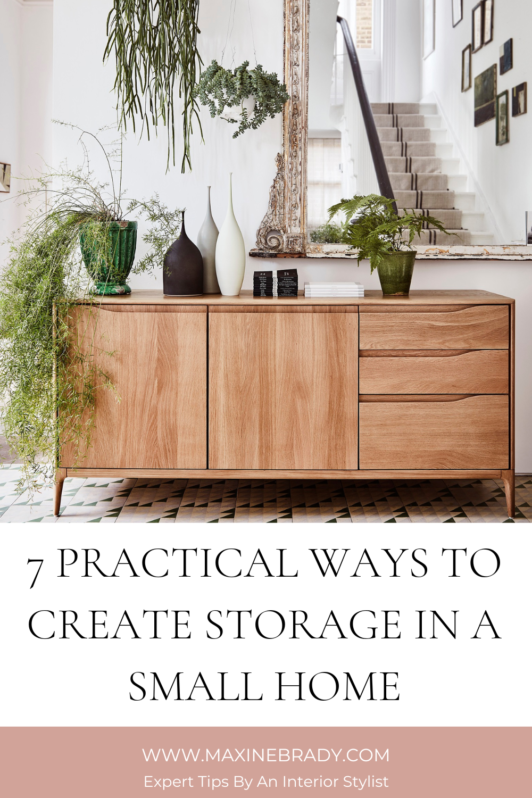 Create Storage Setup 7 Practical Ways To Create Storage In A Small Home | Maxine Brady
