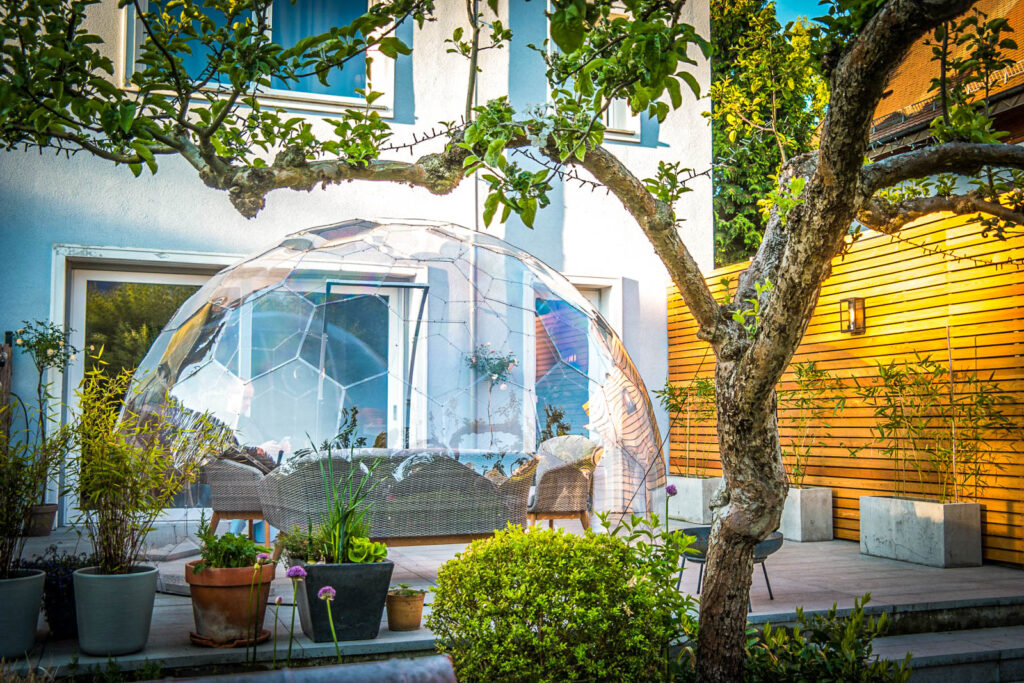 The Garden Igloo is a Pop-Up Geodesic Dome Perfect for Any Backyard