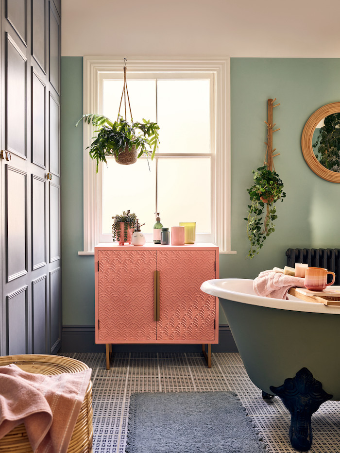Learn how to prevent mould is the best solution to keeping your home clean, safe and healthy. Pink and green bathroom