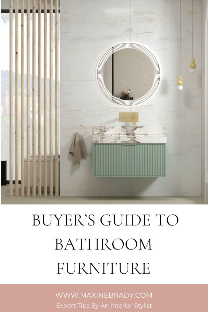 Here's how to turn your bathroom from messy to sleek in no time with my expert buyer's guide to bathroom furniture.