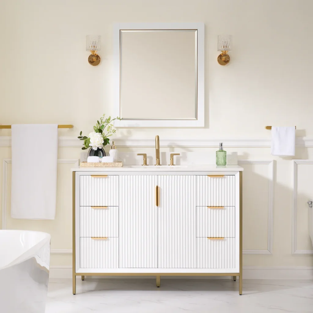 A bathroom vanity is more than just a place to stash your toiletries and toothpaste. They’re the centrepiece of your bathroom, combining style, storage, and function in one beautiful package.

If you're thinking about upgrading or buying one, you’re in the right place! Here’s my guide to help you choose the perfect vanity for your bathroom.