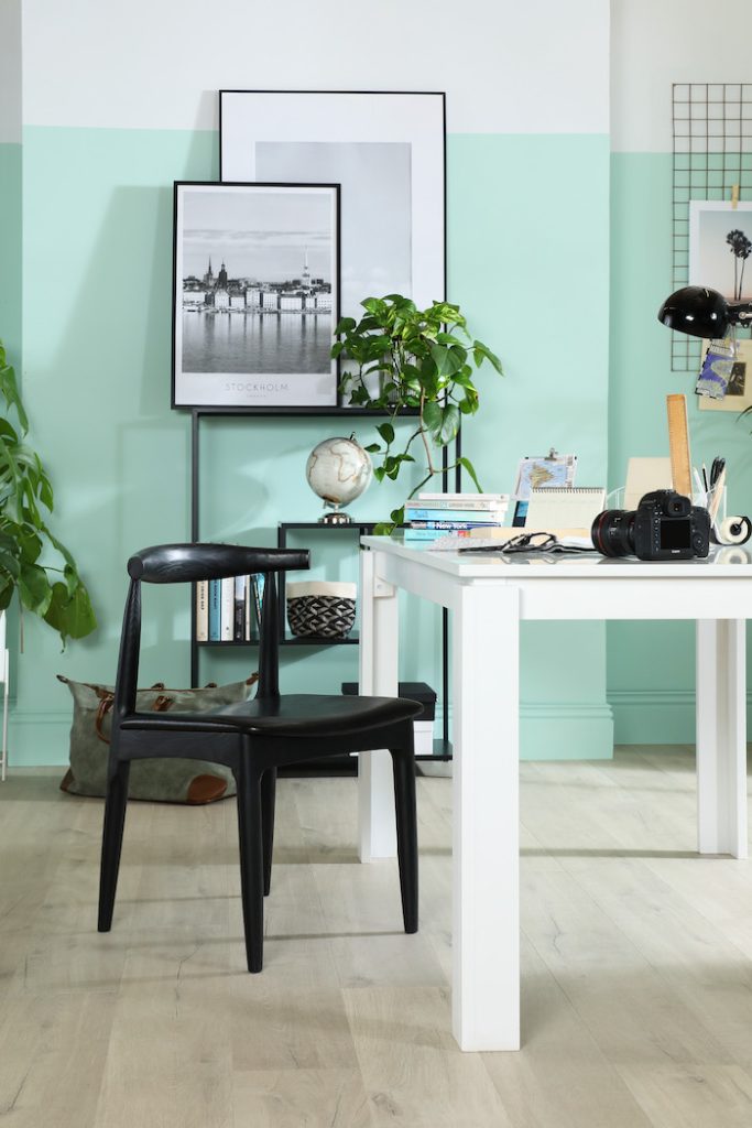 London based interior stylist Maxine Brady shares 6 home office ideas for small spaces which are all stylish, clever and practical tips for UK homes.