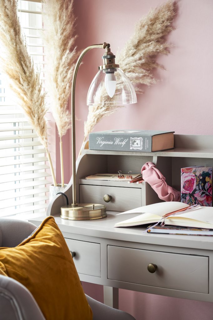 Discover 6 small home office ideas from London, Brighton and Sussex based Interior stylist Maxine Brady who shares her top styling tips you can try today.