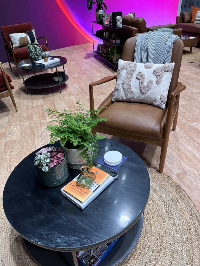 exhibition stand interior styling plants props trade show