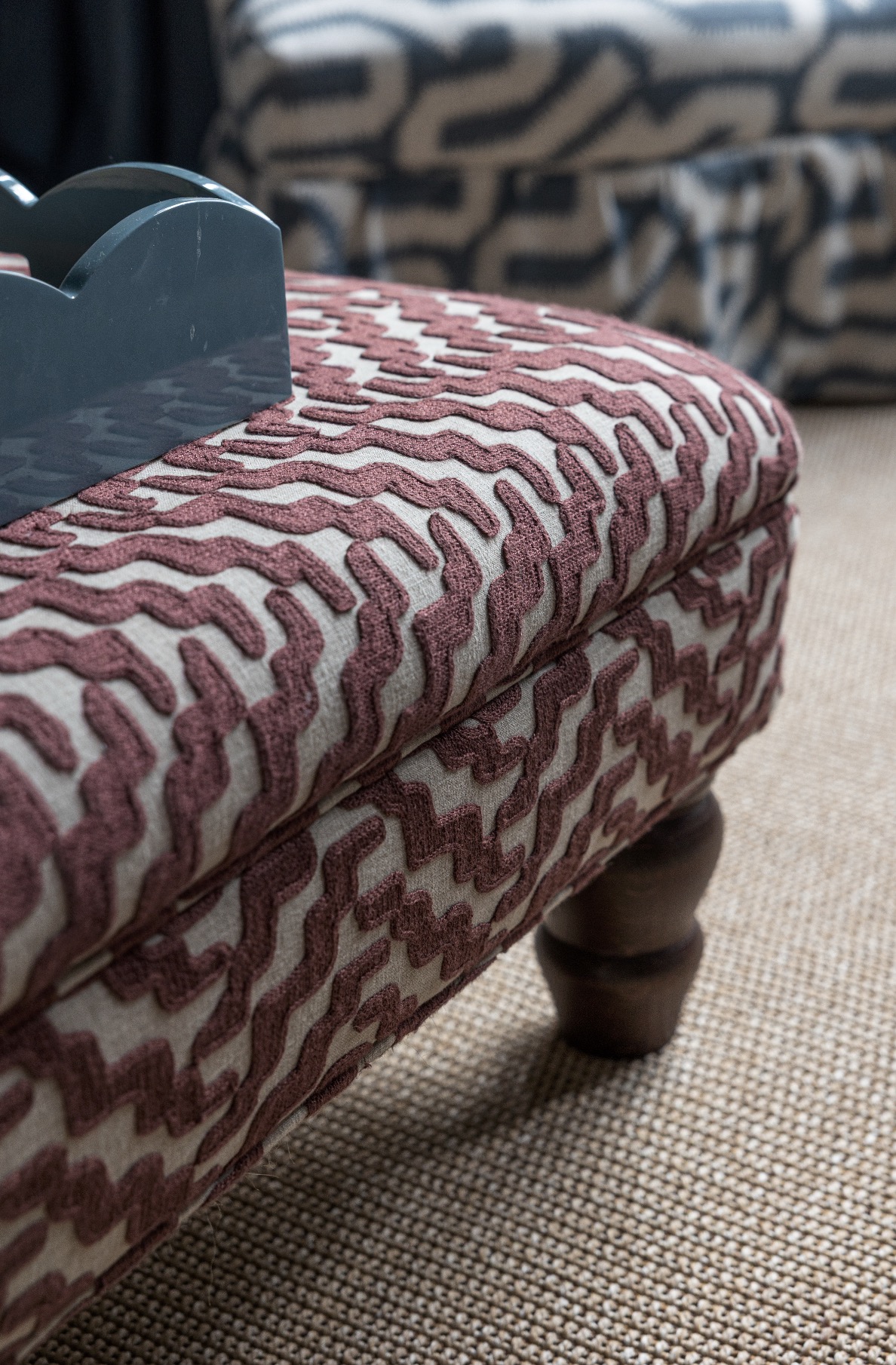 Behind the scenes of interior designer photoshoot styling with Maxine Brady, shooting two South London projects for Kat Wightman for Ideal Home magazine, portfolio and social media.